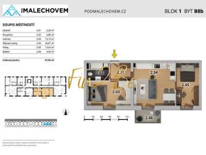 Prodej bytu 3+kk, Český Brod, Prokopa Velikého, 65 m2