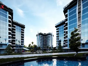 Prodej bytu 1+1, Avsallar,Turecko, 44 m2