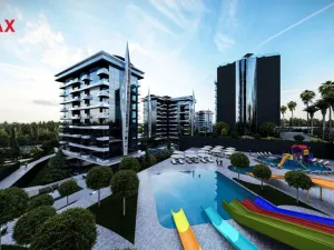 Prodej bytu 1+1, Avsallar,Turecko, 44 m2