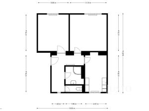 Prodej bytu 2+1, Třeboň - Třeboň II, Táboritská, 68 m2