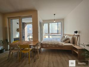 Pronájem bytu 1+kk, Praha - Holešovice, U Pergamenky, 45 m2