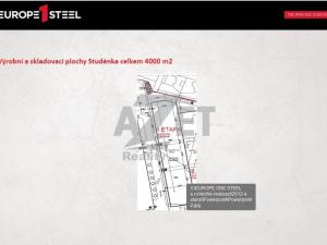 Prodej skladu, Studénka, R. Tomáška, 3200 m2