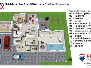 Prodej rodinného domu, Velké Popovice - Brtnice, Na Dlaskově, 456 m2