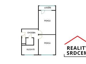 Pronájem bytu 2+1, Karviná, Kosmonautů, 57 m2