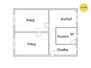 Prodej bytu 2+1, Mohelnice, Staškova, 54 m2