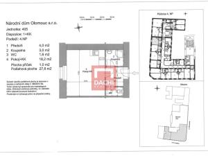 Prodej bytu 1+kk, Olomouc, 8. května, 27 m2