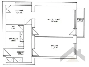 Prodej bytu 2+1, Česká Skalice, Tyršova, 60 m2