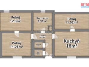 Prodej rodinného domu, Dolní Lukavice - Krasavce, 70 m2