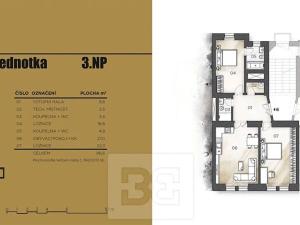 Prodej bytu 3+kk, Praha - Nové Město, Dittrichova, 87 m2