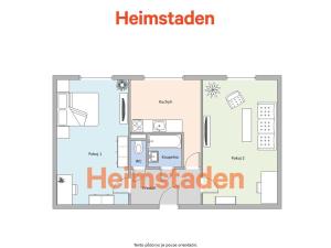 Pronájem bytu 2+1, Karviná - Ráj, Kosmonautů, 52 m2