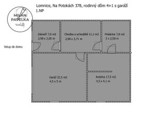 Prodej rodinného domu, Lomnice, Na Potokách, 183 m2