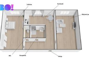 Pronájem bytu 2+1, Karviná, Čajkovského, 51 m2