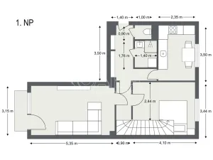 Prodej bytu 3+1, Brandýs nad Labem-Stará Boleslav - Brandýs nad Labem, Komenského nám., 113 m2