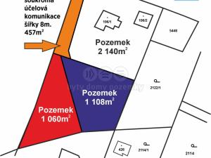 Prodej pozemku pro bydlení, Bukovany, 1060 m2