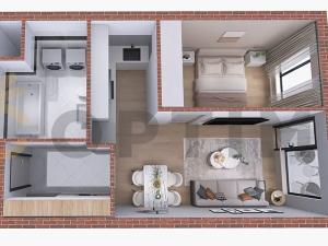 Prodej bytu 2+kk, Praha - Dolní Měcholupy, Honzíkova, 41 m2