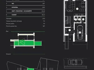 Prodej rodinného domu, Praha - Zbraslav, Na Baních, 145 m2