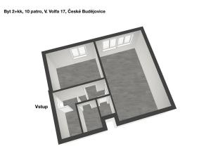 Prodej bytu 2+kk, České Budějovice, 39 m2