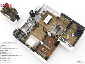 Prodej bytu 2+kk, Praha - Košíře, Jinonická, 118 m2