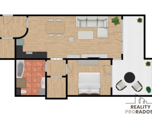 Pronájem bytu 2+kk, Kroměříž, Nitranská, 70 m2