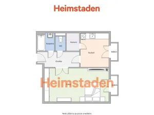 Pronájem bytu 1+1, Havířov - Město, Československé armády, 38 m2