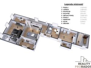 Prodej rodinného domu, Luleč, 190 m2