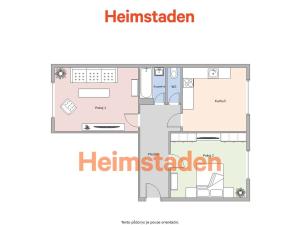 Pronájem bytu 2+1, Havířov - Město, Národní třída, 55 m2