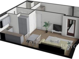 Prodej bytu 2+kk, Písek - Budějovické Předměstí, Zeyerova, 62 m2