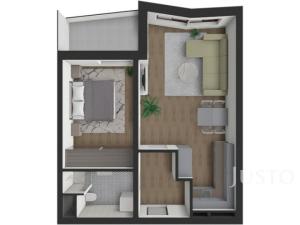 Prodej bytu 2+kk, Písek - Budějovické Předměstí, Zeyerova, 62 m2