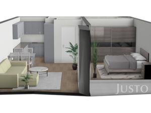 Prodej bytu 2+kk, Písek - Budějovické Předměstí, Zeyerova, 62 m2
