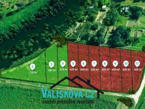 Prodej pole, Hulín, 397 m2