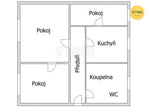 Prodej bytu 3+1, Dolní Lutyně, 62 m2