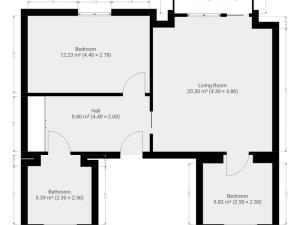 Pronájem bytu 3+kk, Hradec Králové - Pražské Předměstí, Albertova, 52 m2