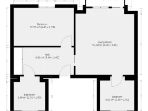 Pronájem bytu 3+kk, Hradec Králové - Pražské Předměstí, Albertova, 52 m2