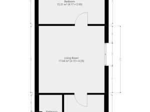 Pronájem bytu 2+kk, Praha - Kyje, Za černým mostem, 42 m2