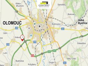 Pronájem skladu, Hněvotín, 1700 m2