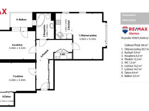 Prodej bytu 3+kk, Karlovy Vary - Drahovice, Zbrojnická, 91 m2