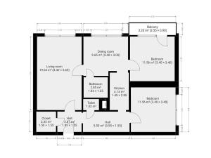 Prodej bytu 3+1, Praha - Strašnice, Tuklatská, 76 m2