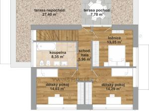 Pronájem vily, Úvaly, Hvězdova, 164 m2