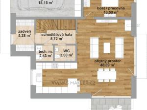 Pronájem vily, Úvaly, Hvězdova, 164 m2