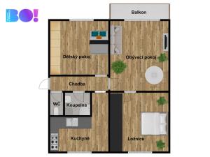Prodej bytu 3+1, Třinec, Štefánikova, 74 m2