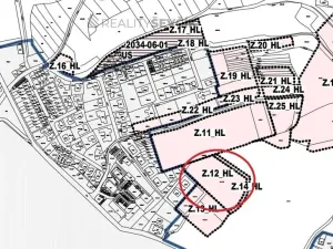 Prodej pozemku pro bydlení, Hluboká nad Vltavou, Lesní, 2056 m2