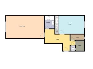 Pronájem bytu 1+1, Praha - Kobylisy, Čimická, 60 m2