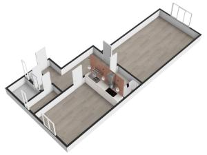 Pronájem bytu 1+1, Praha - Kobylisy, Čimická, 60 m2