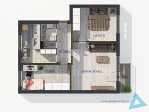 Prodej bytu 3+1, Nová Paka, Pražská, 61 m2