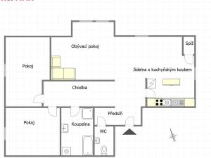 Pronájem bytu 4+kk, Praha - Nusle, V luhu, 100 m2