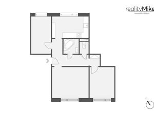 Prodej bytu 3+1, Liberec, Za Humny, 66 m2