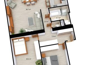 Prodej bytu 3+kk, Jičín - Nové Město, Butovská, 88 m2