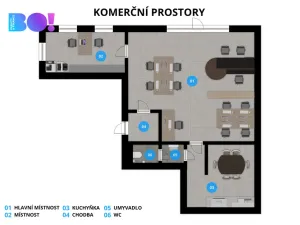 Prodej obchodního prostoru, Třeboň, Svobody, 78 m2