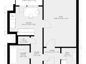 Pronájem bytu 1+1, Brno, Horácké náměstí, 40 m2
