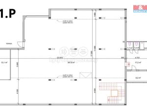 Pronájem obchodního prostoru, Plzeň - Lobzy, Revoluční, 635 m2